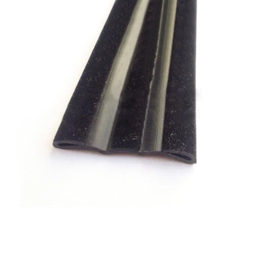 Car Door Coated Flocked Glass Run Rubber Sealing Strip