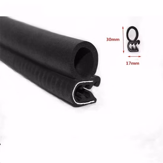 Bande d'étanchéité composite en caoutchouc pour fenêtre de porte de voiture, bande d'étanchéité en caoutchouc EPDM en forme de U